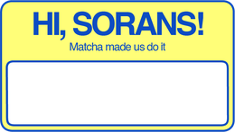 Sticker, Hi Sorans